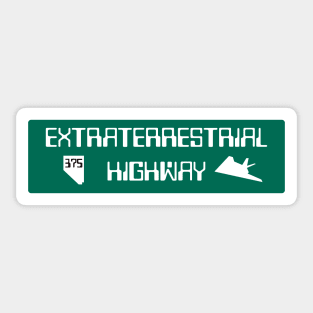 Extraterrestrial Highway Sticker